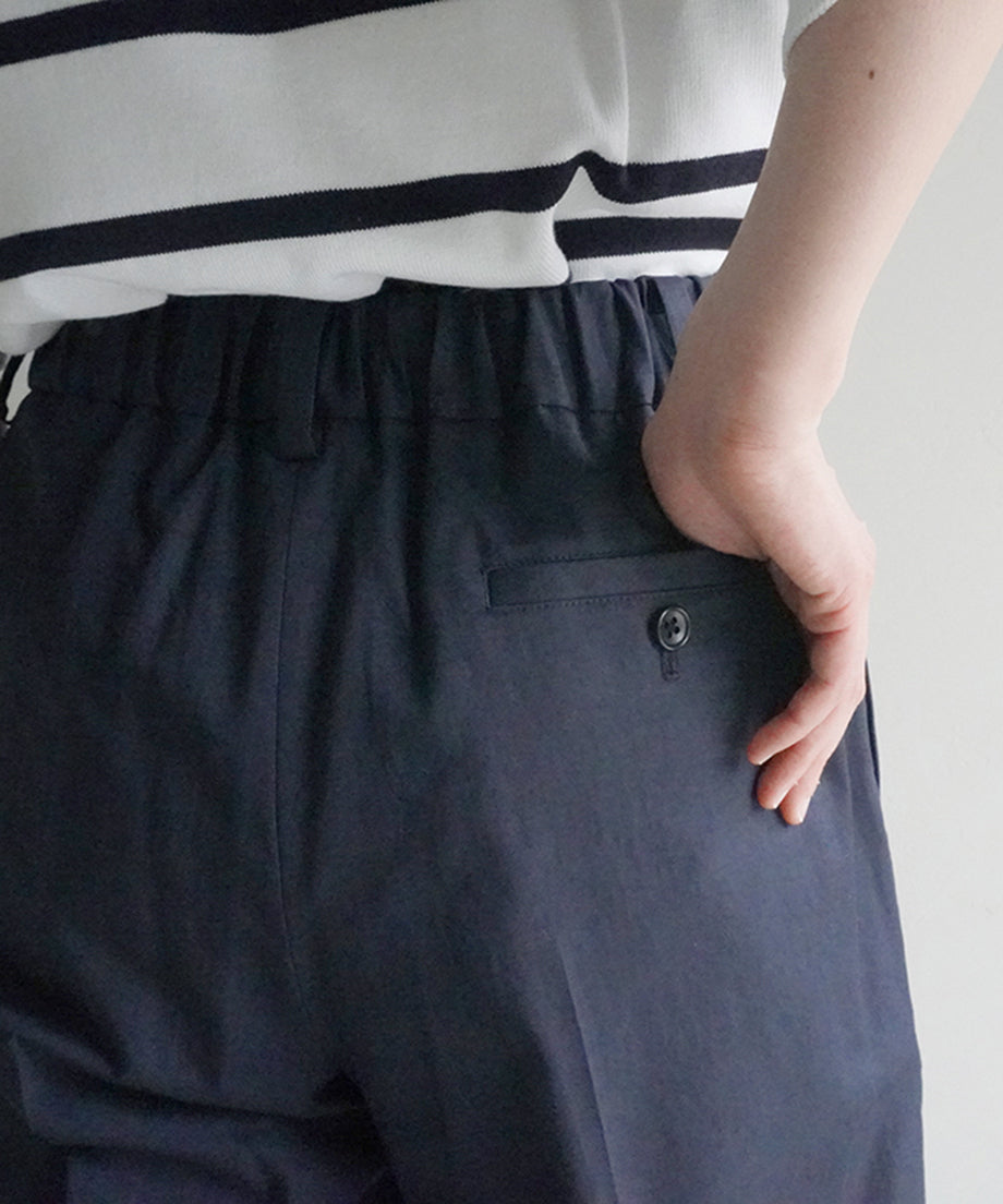 センタープレス ダブルパンツ / 4.Navy