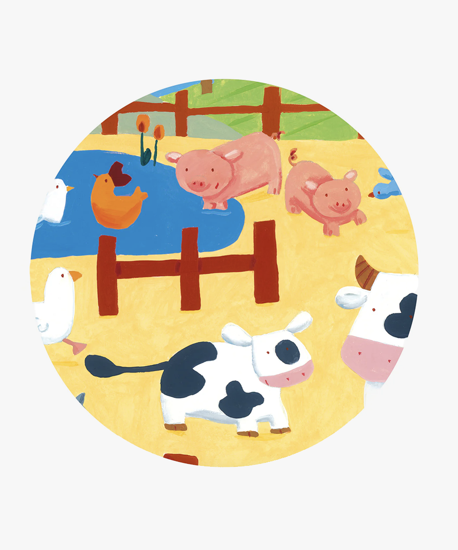 カウ オン ザ ファーム