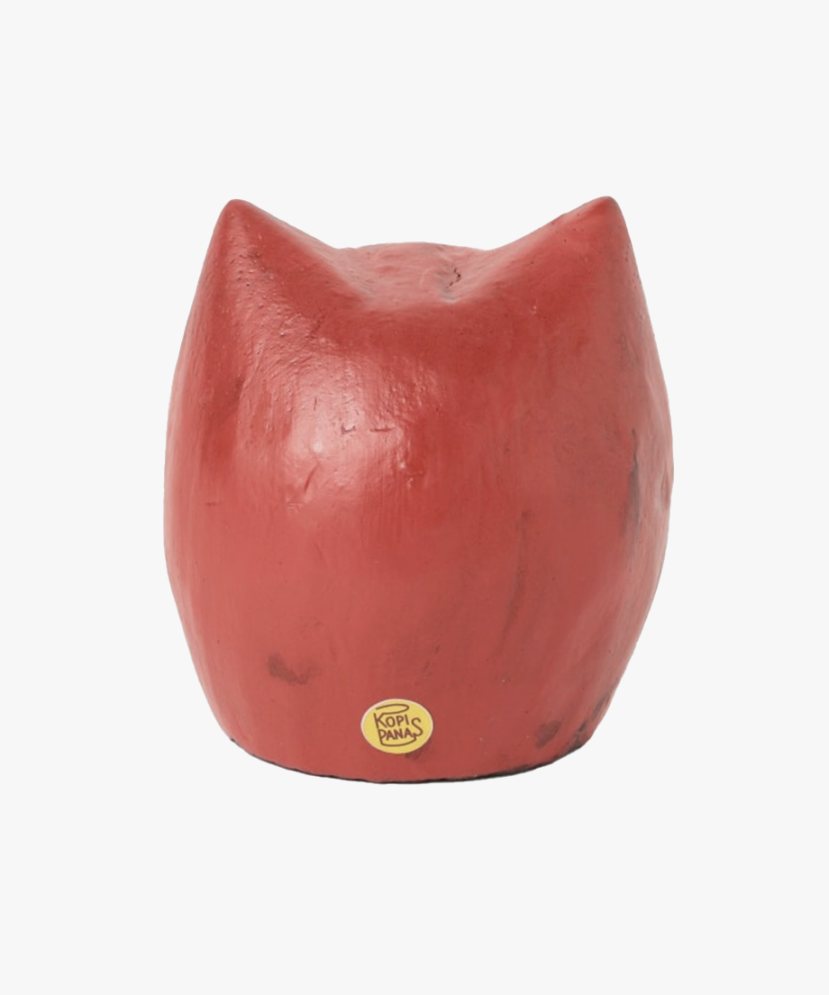 Dharma Cat Red S / White & Black