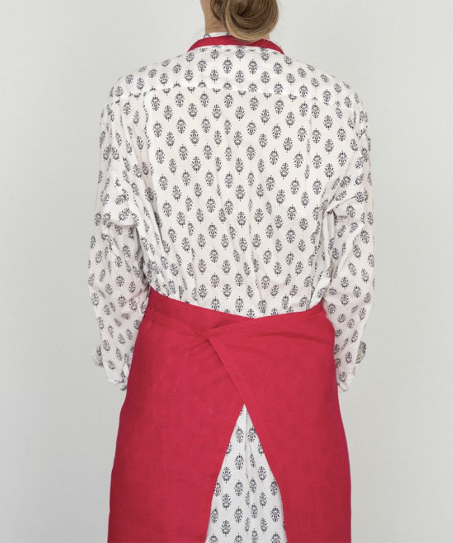 リネンフルエプロン / Framboise