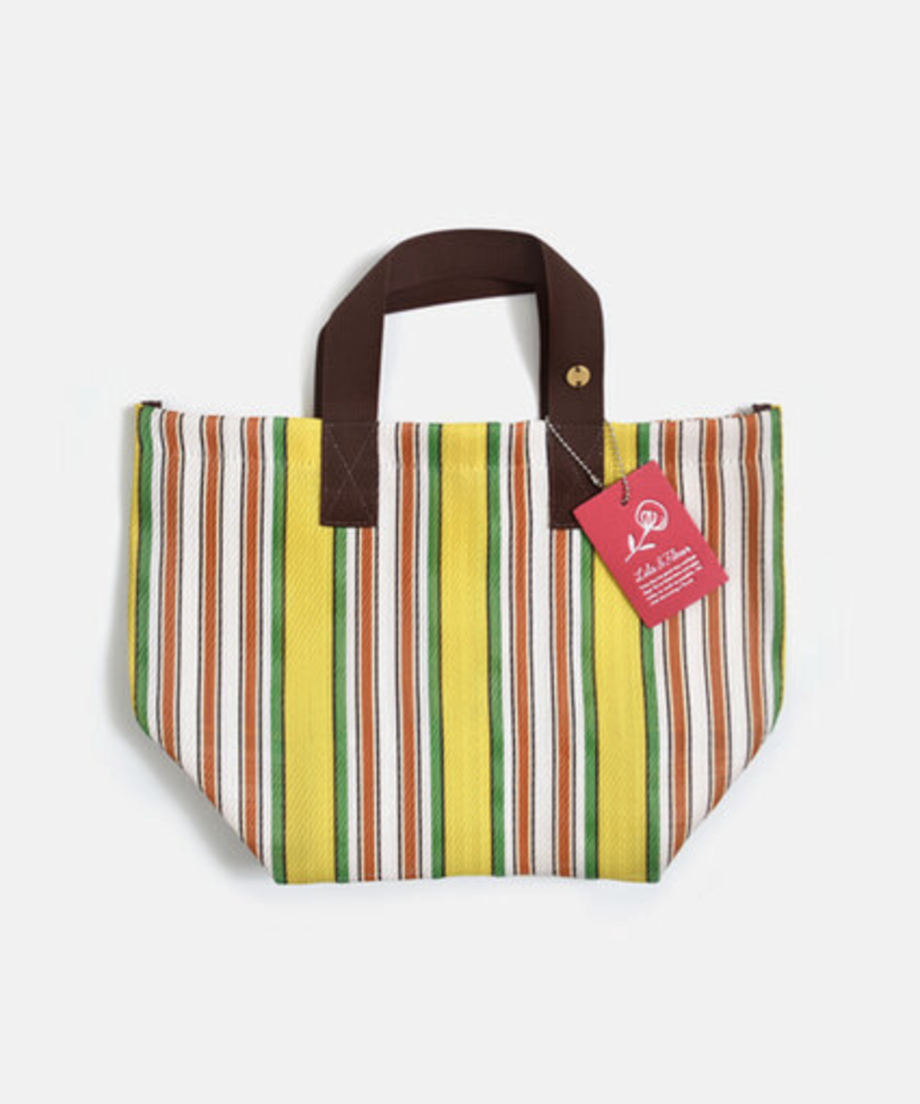 トートバッグ / Yellow & Brown