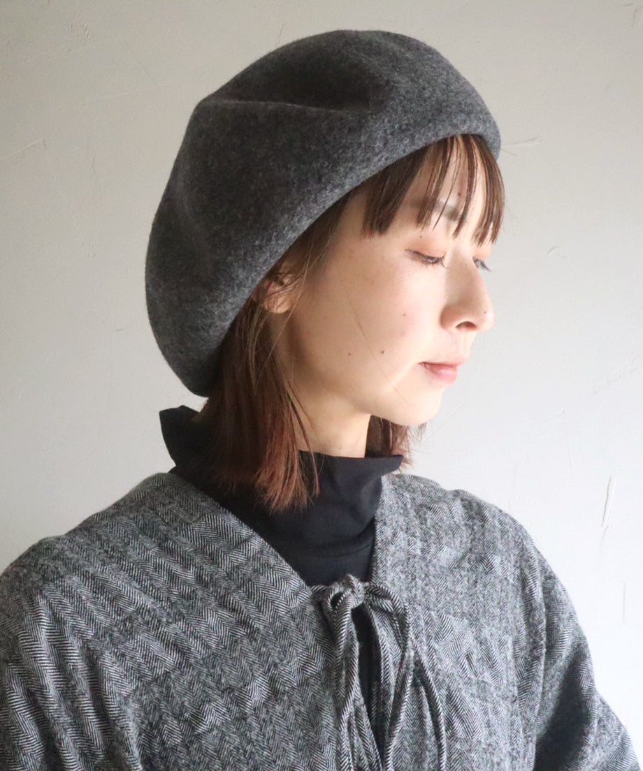 DANNY ベレー帽 / Charcoal Gray