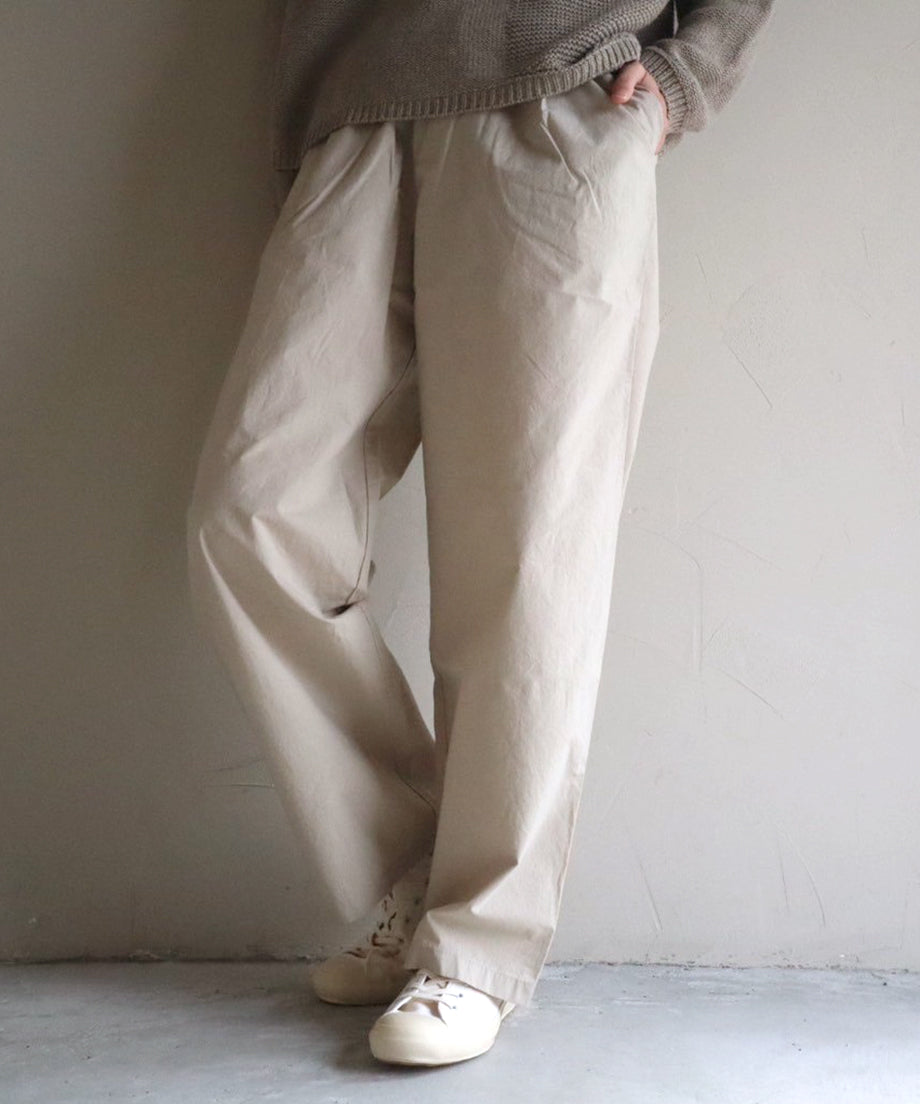 ワイドパンツ / Beige