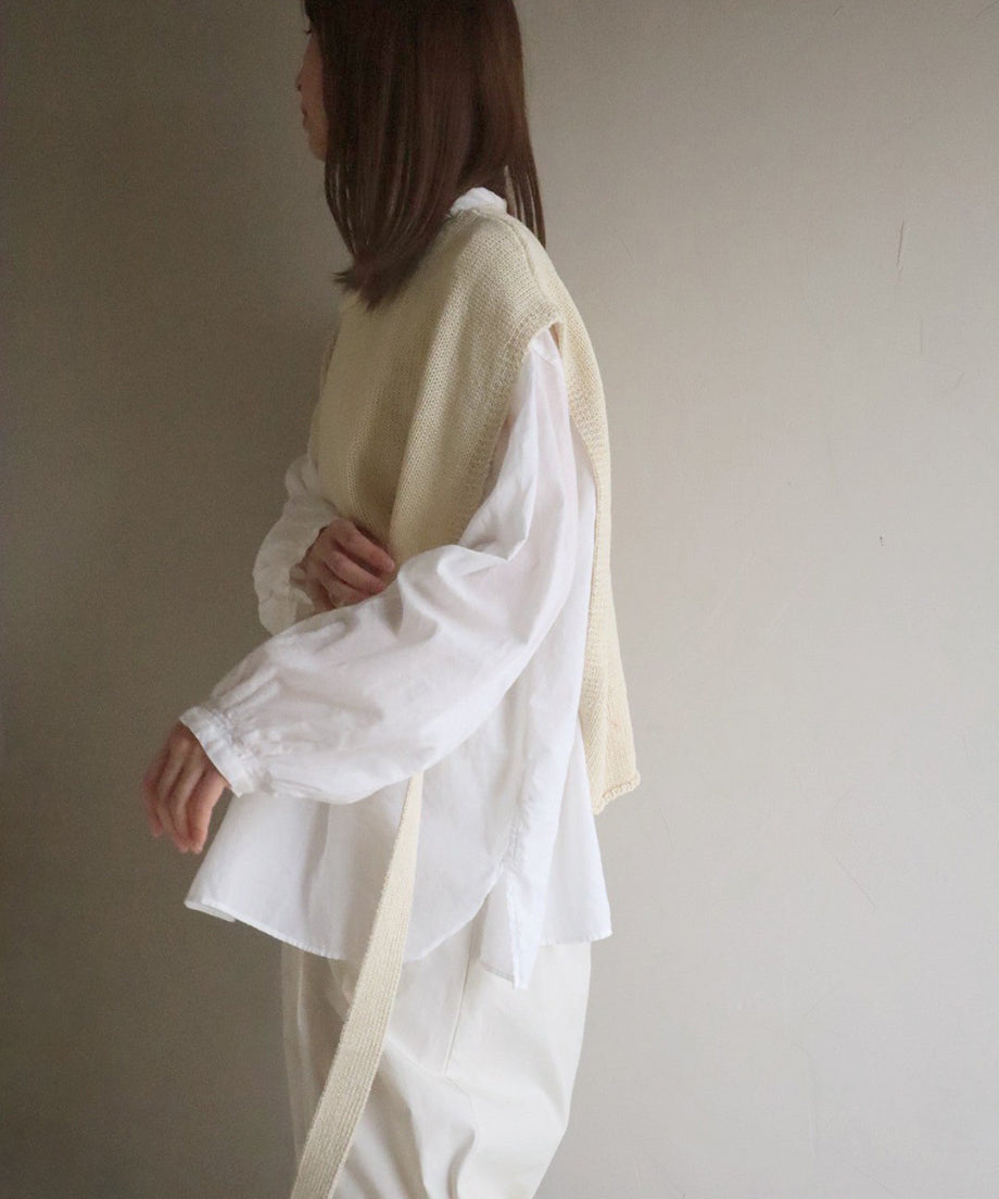 ニットベスト / Ivory