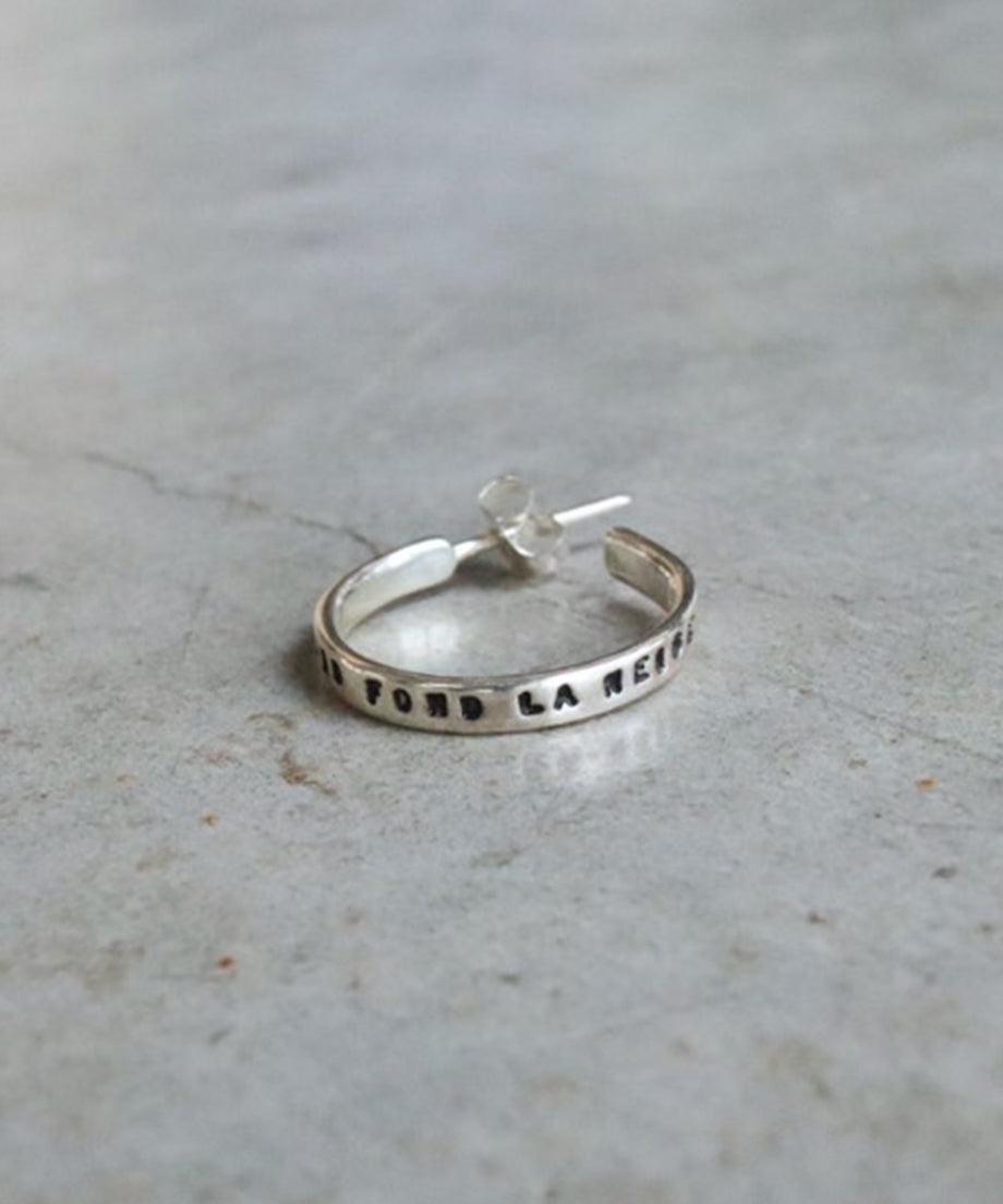 Quand fond… ピアス / Silver