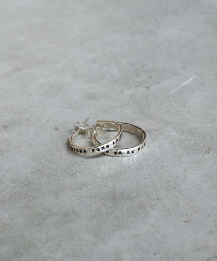 Quand fond… ピアス / Silver