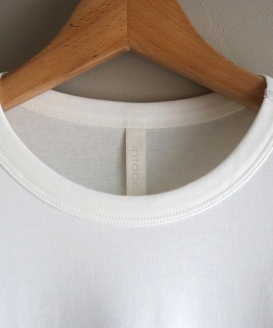 長袖クルーネックTシャツ / White