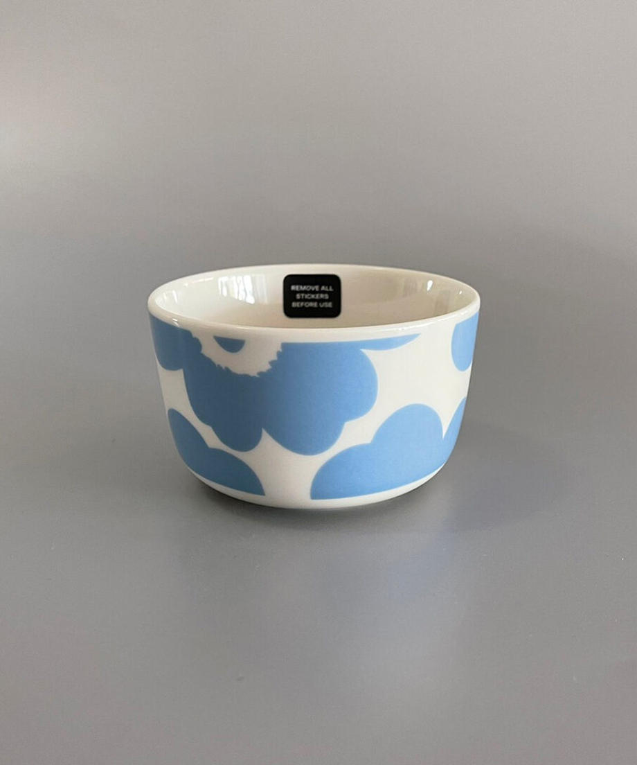 ボウル 小 / White & Light Blue