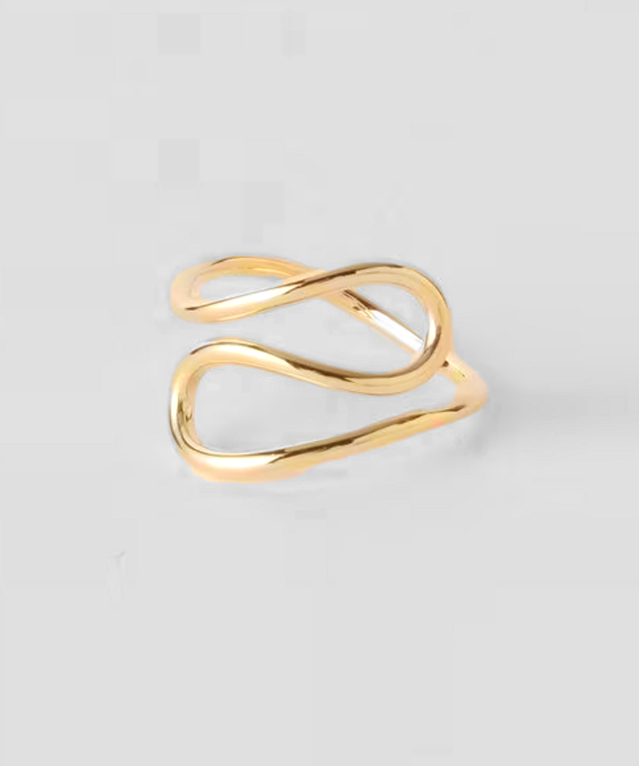 Wave リング / Gold