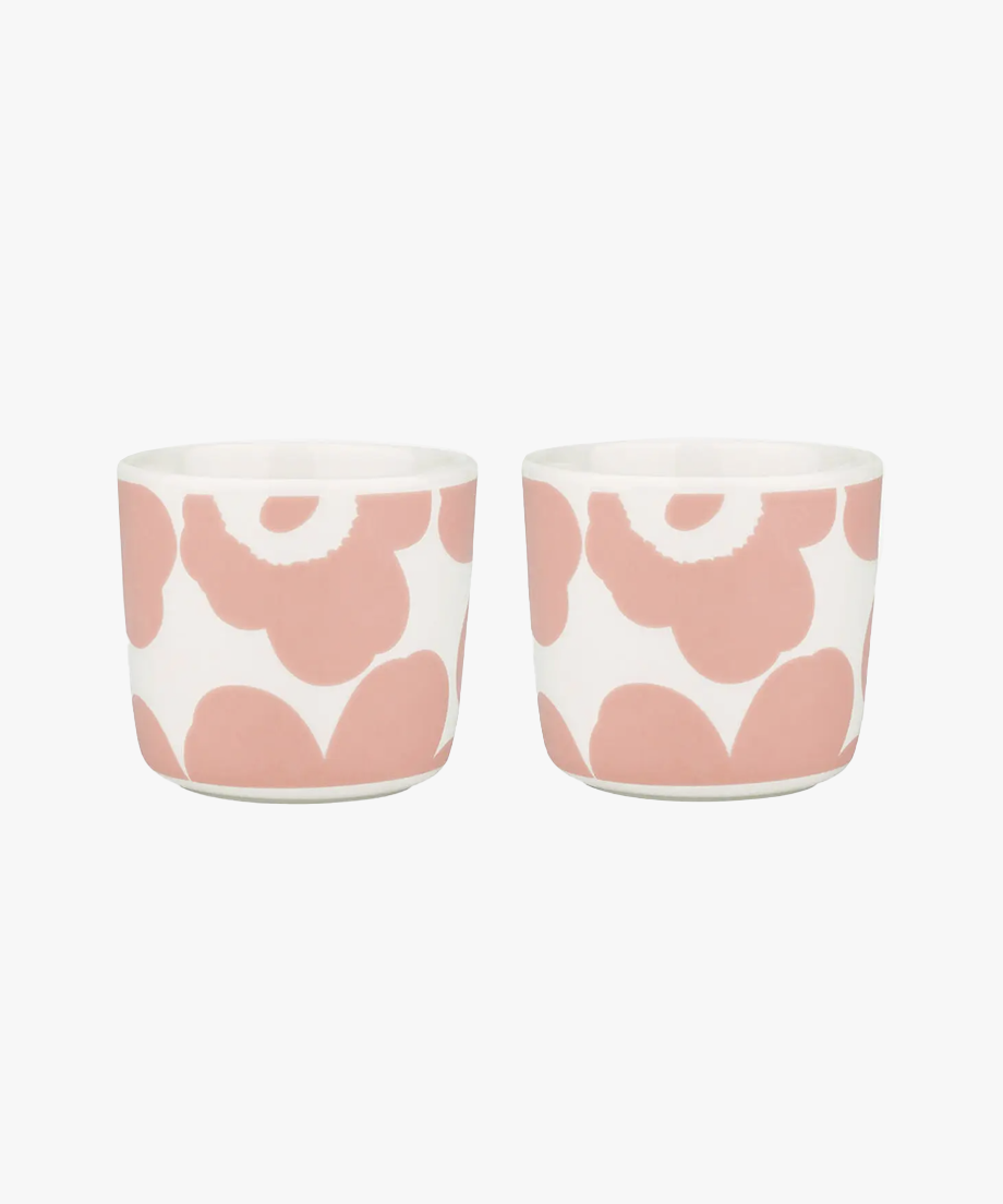 コーヒーカップセット / White & Pink