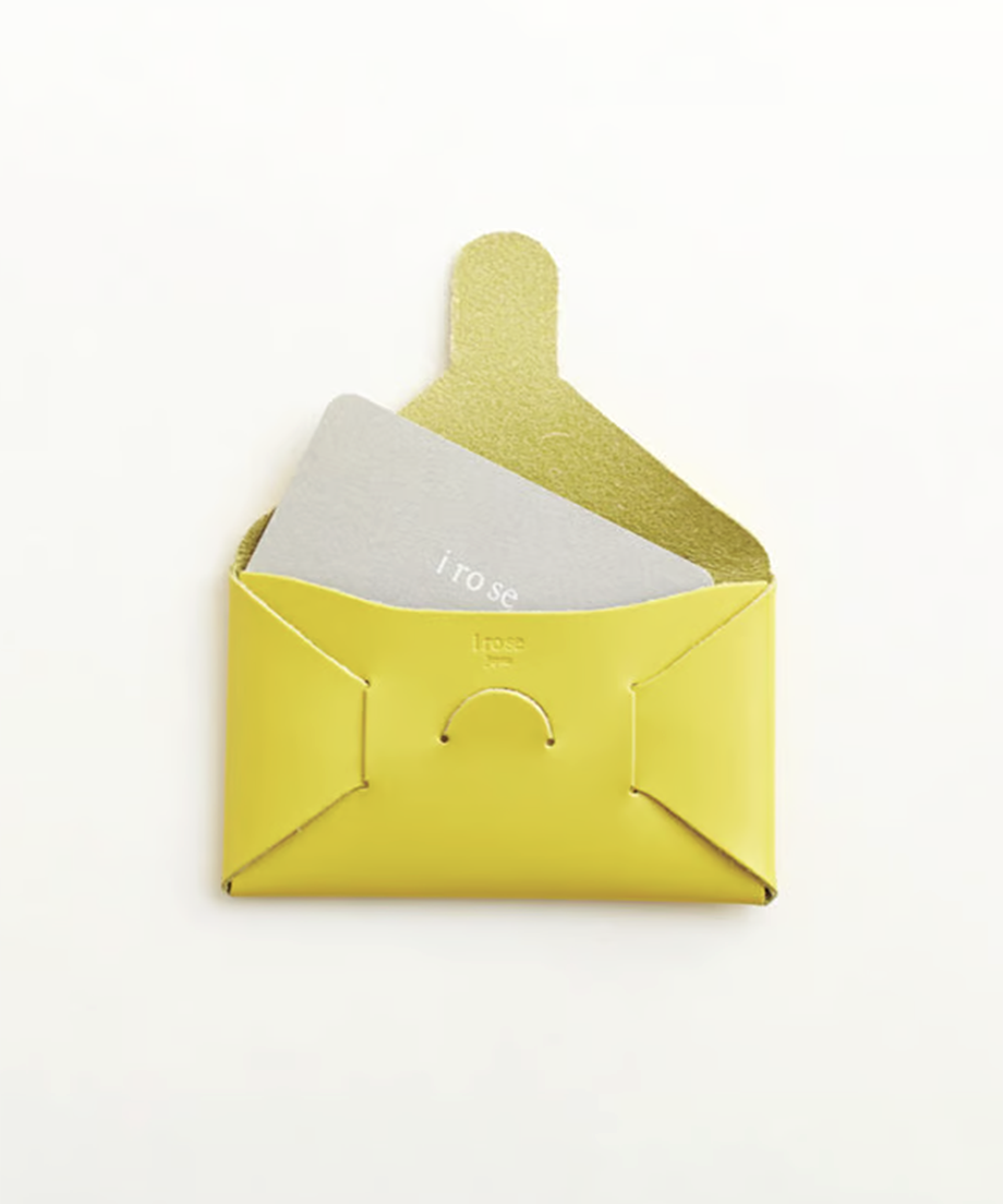 SEAMLESS カードケース / Yellow