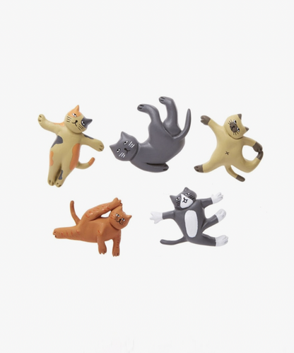 Cat Yoga Magnets マグネット