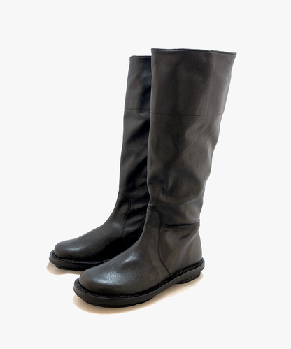 ロングブーツ / Black & Black