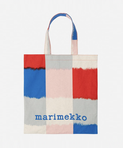トートバッグ / 10.Red & Blue & Gray