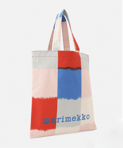 トートバッグ / 10.Red & Blue & Gray