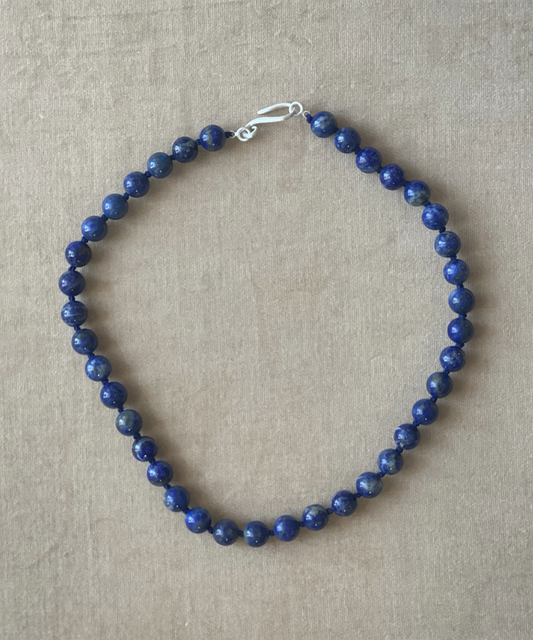 ネックレス 37cm/ Lapis Lazuli