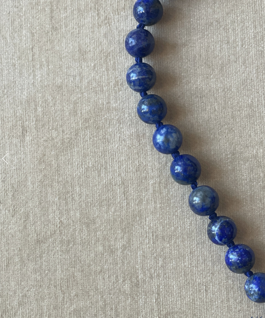 ネックレス 40cm/ Lapis Lazuli