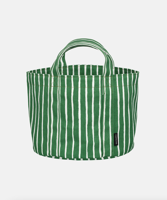 バスケット S / White & Green