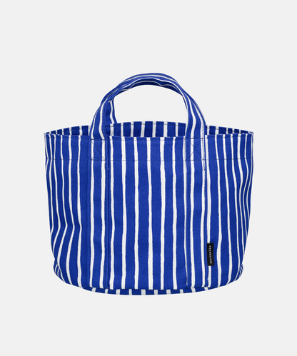 バスケット S / White & Blue