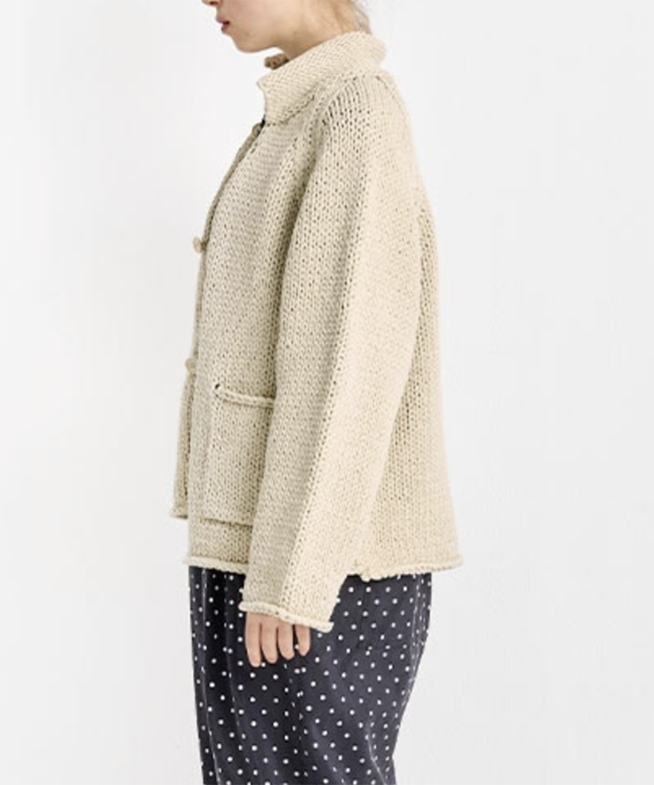 ニットジャケット / Ivory