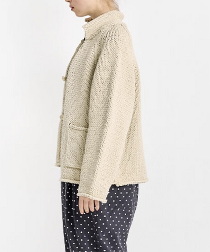ニットジャケット / Ivory