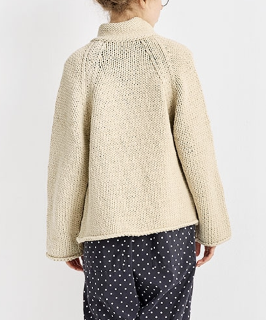 ニットジャケット / Ivory