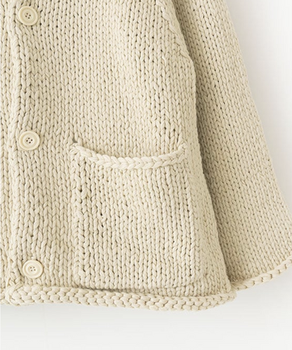 ニットジャケット / Ivory