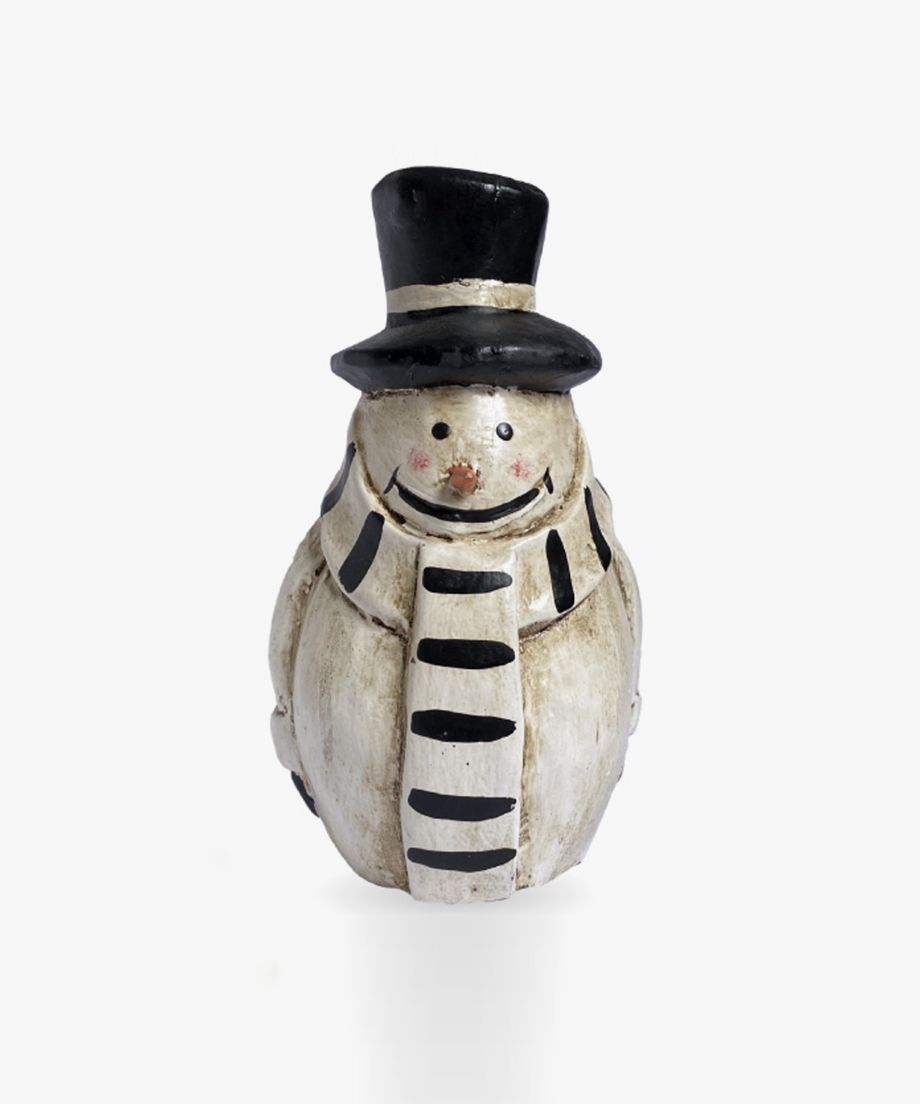 Border Muffler Snowman / Black
