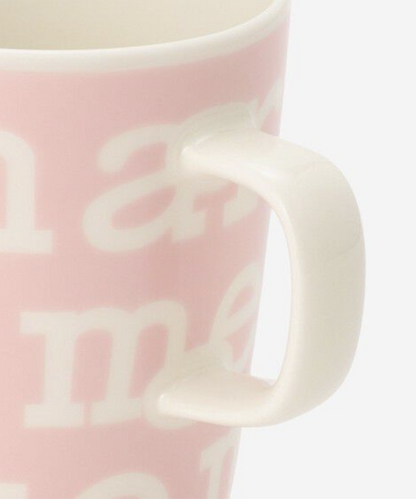 マグカップ / White & Pink