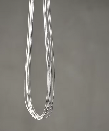10連ネックレス / Silver