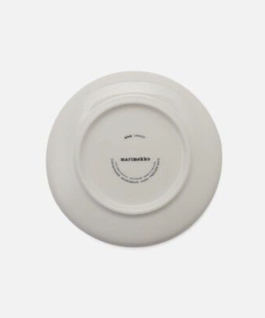 プレート 13.5cm / White & Light green