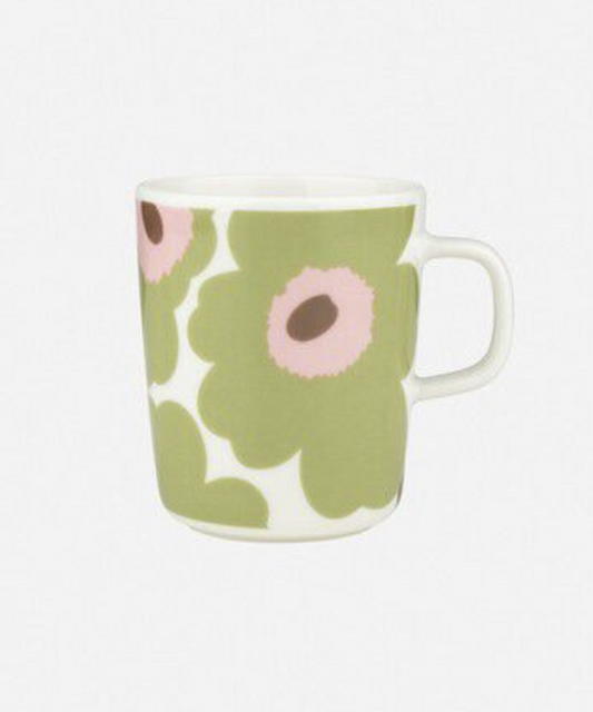 マグカップ  / White & Light green