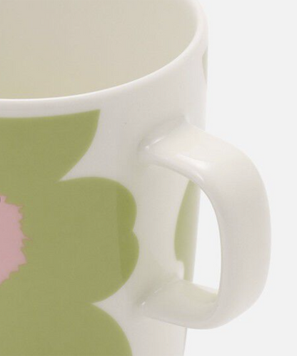 マグカップ  / White & Light green