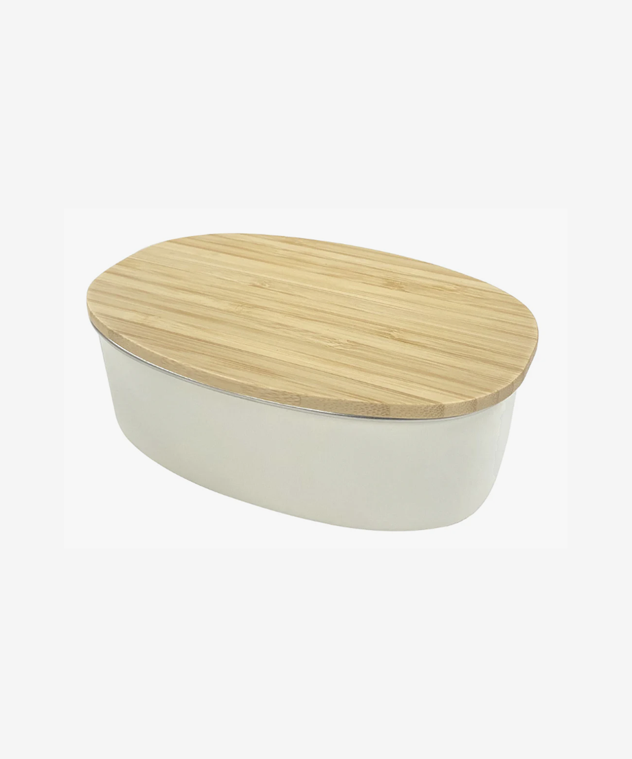 ランチボックス オーバル / White