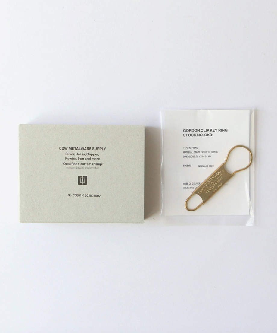 Gordon キーホルダー / Nickel