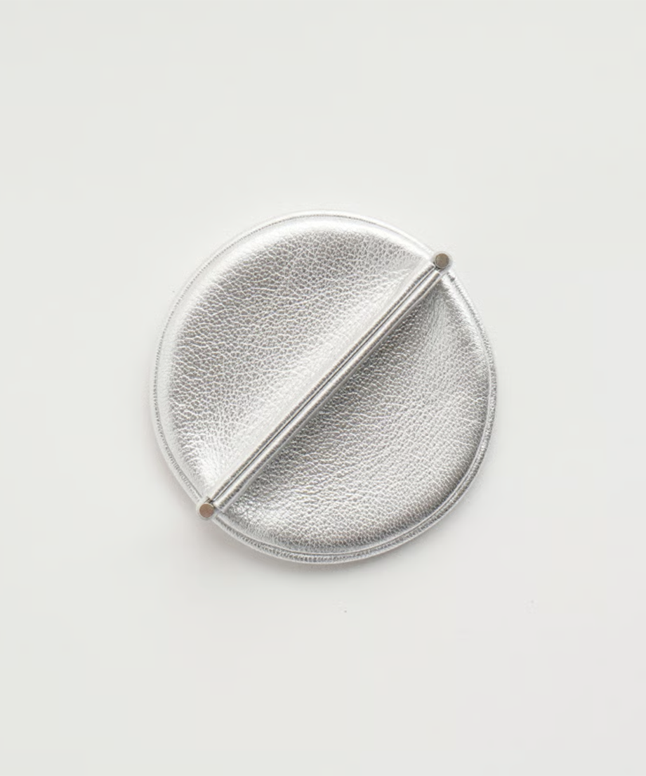 ROUND コインケース / Silver