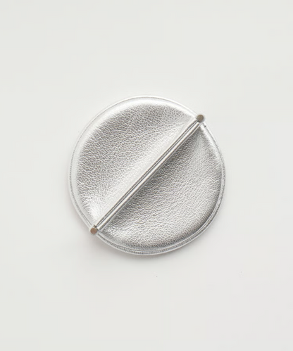 ROUND コインケース / Silver