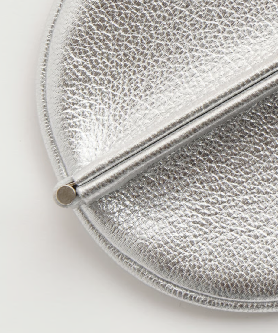 ROUND コインケース / Silver