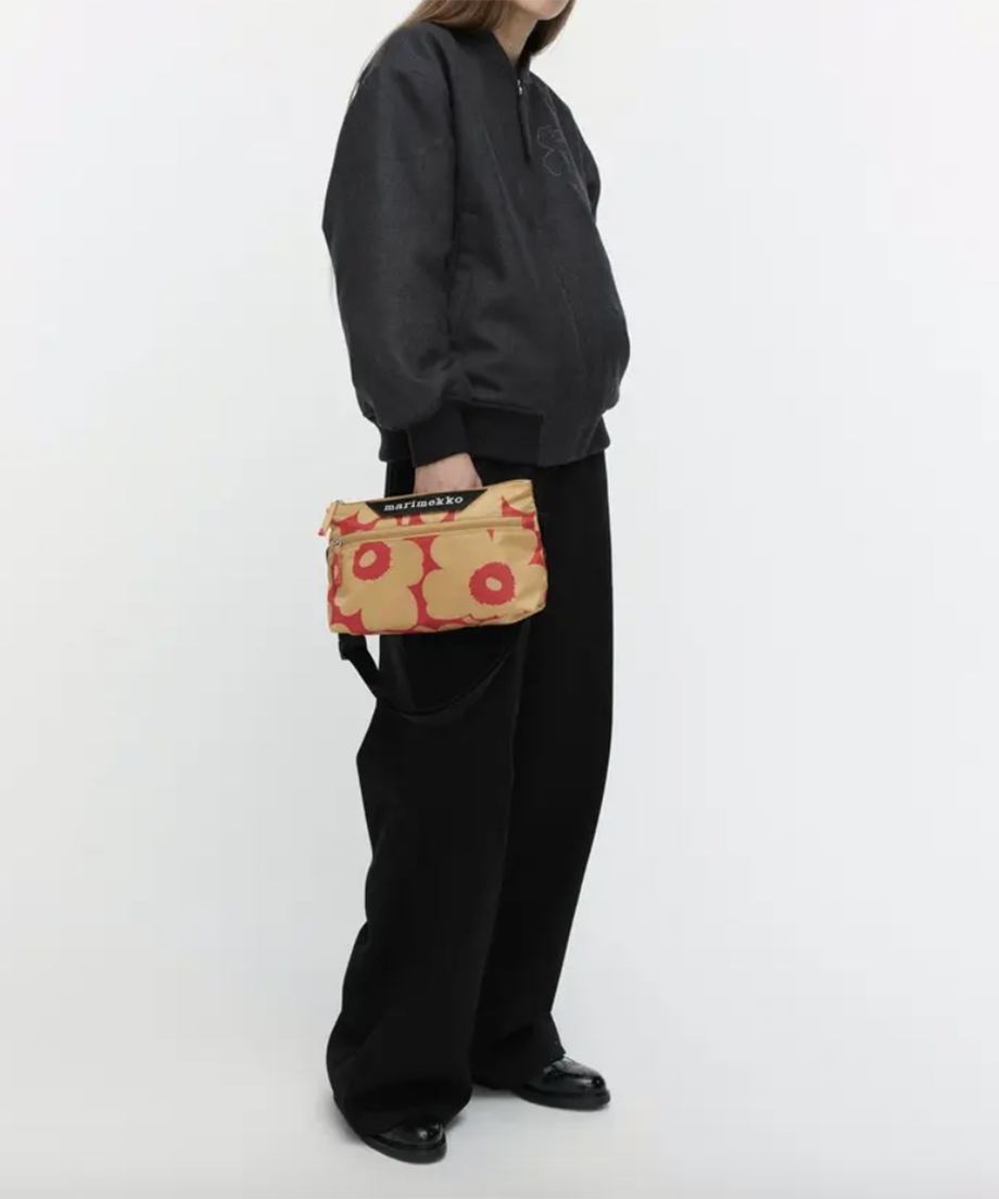 ショルダーバッグ / Orange & Beige