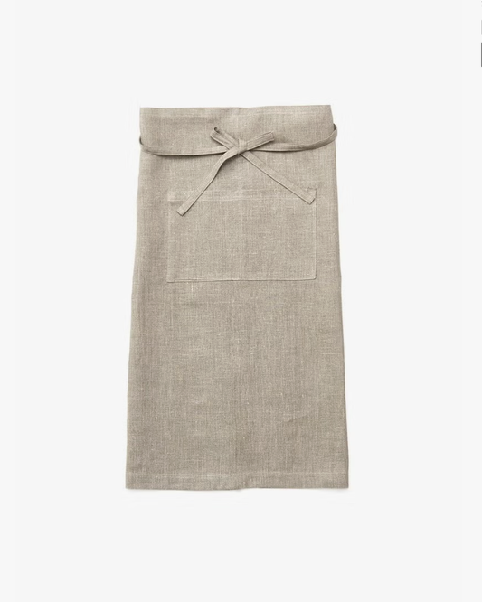 リネン ギャルソンエプロン / Natural