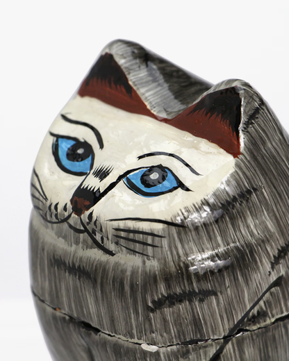 小物入れ / Gray Cat