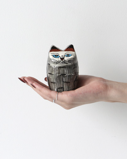 小物入れ / Gray Cat