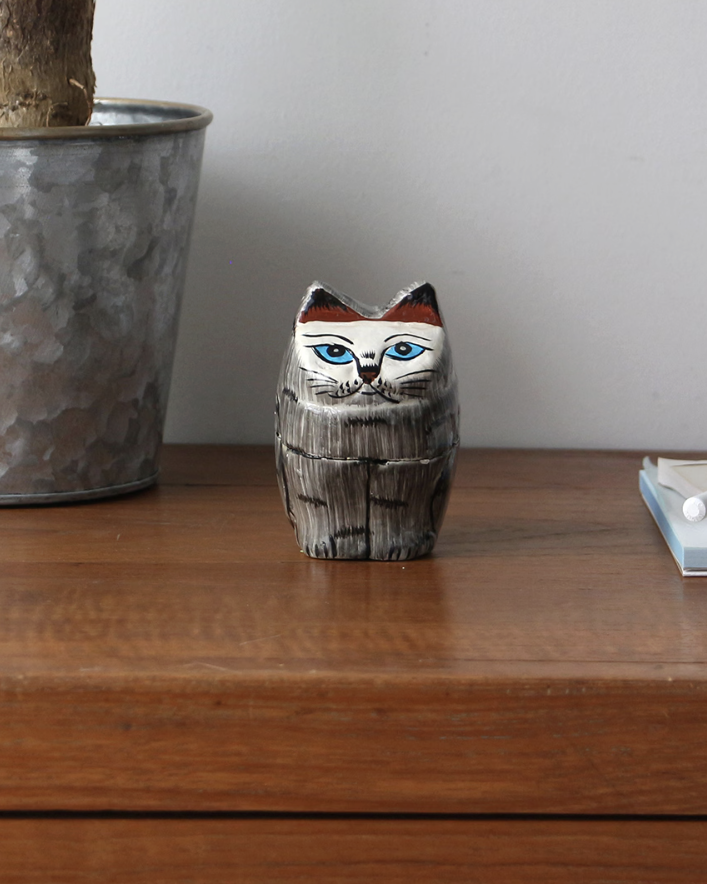 小物入れ / Gray Cat