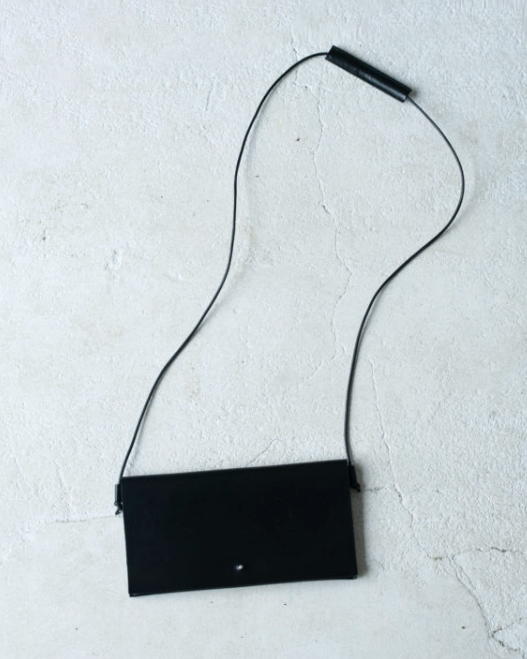 TOCHIGI LEATHER POCHETTE / Black