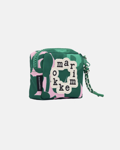 Niekka ポーチ / Green & Pink
