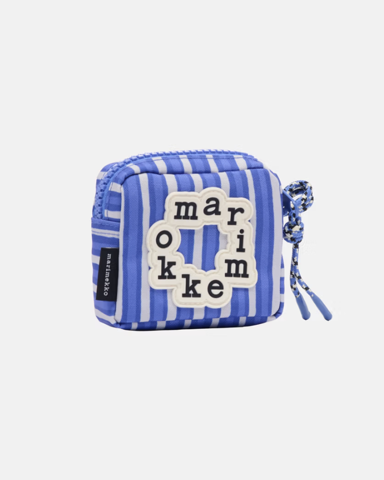 Niekka ポーチ / Blue & Gray