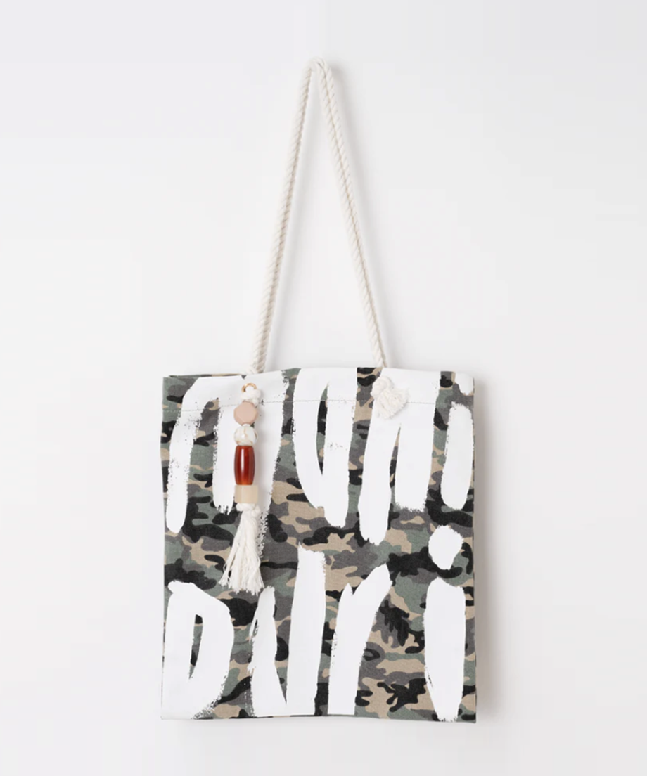 トートバッグ L / White
