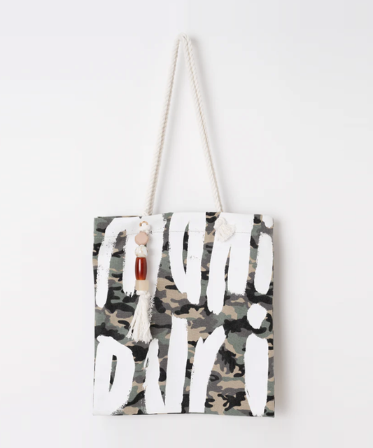 トートバッグ L / White