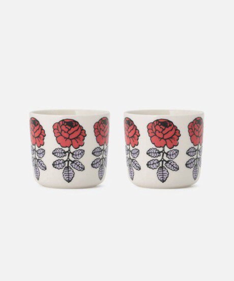 コーヒーカップセット 200ml / Red