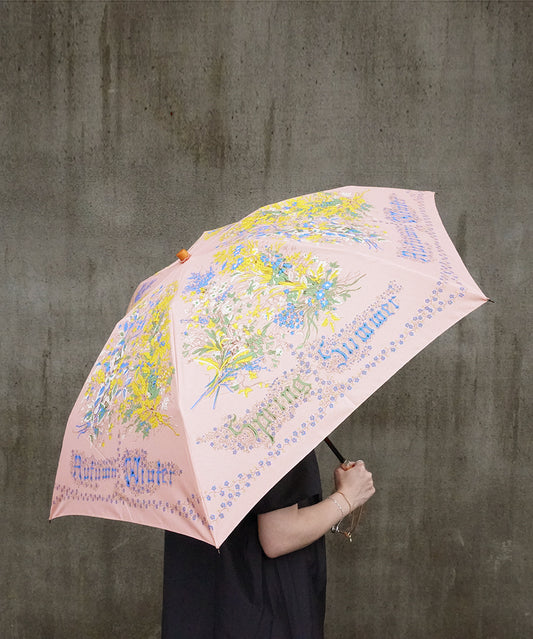 晴雨兼用 折り畳み傘 / Pink